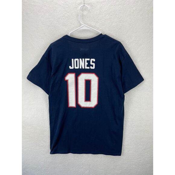 NFL New England Patriots Mac Jones #10 T-Shirt Men’s Size L Navy‎ Blue - Picture 5 of 5